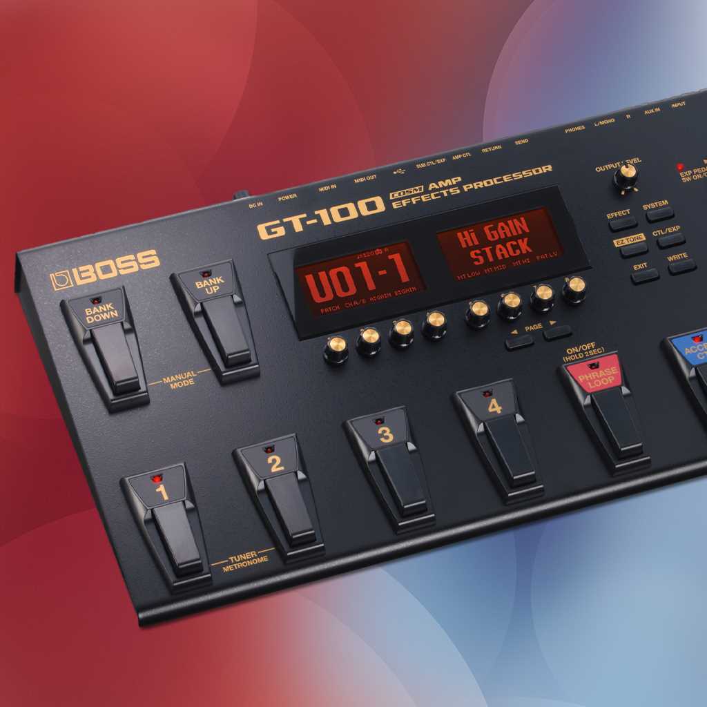 manual boss gt 100