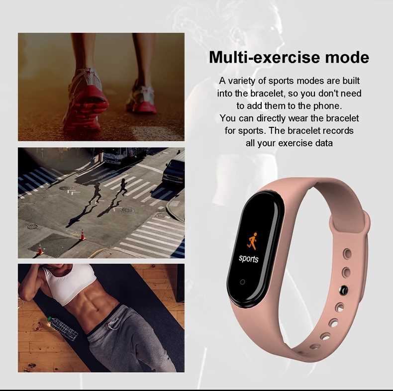 smart bracelet m4 manual