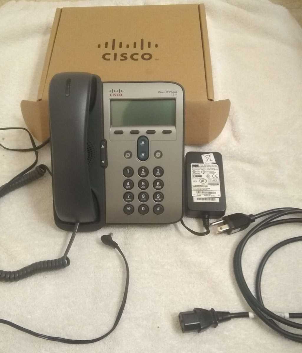 cisco ip phone 7911 manual