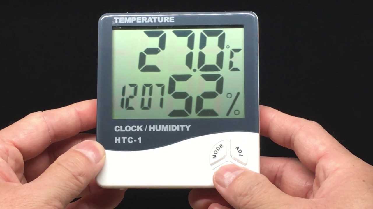 clock humidity htc 2 manual