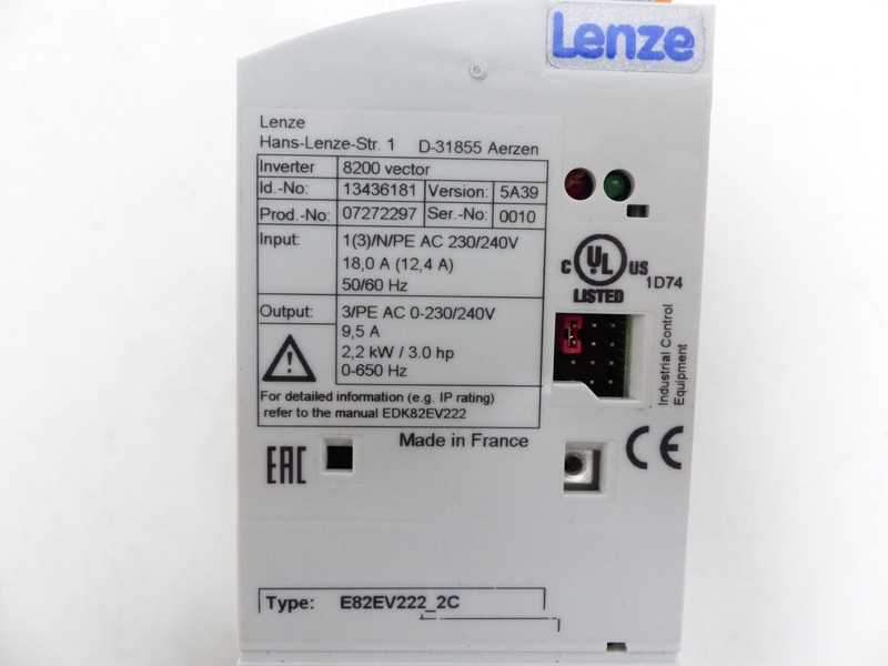 lenze 8200 manual