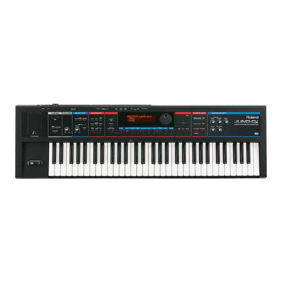 manual roland juno g