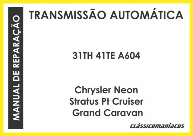 manual tecnico chrysler stratus