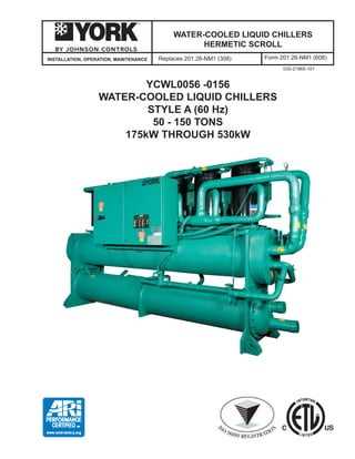 chiller york manual
