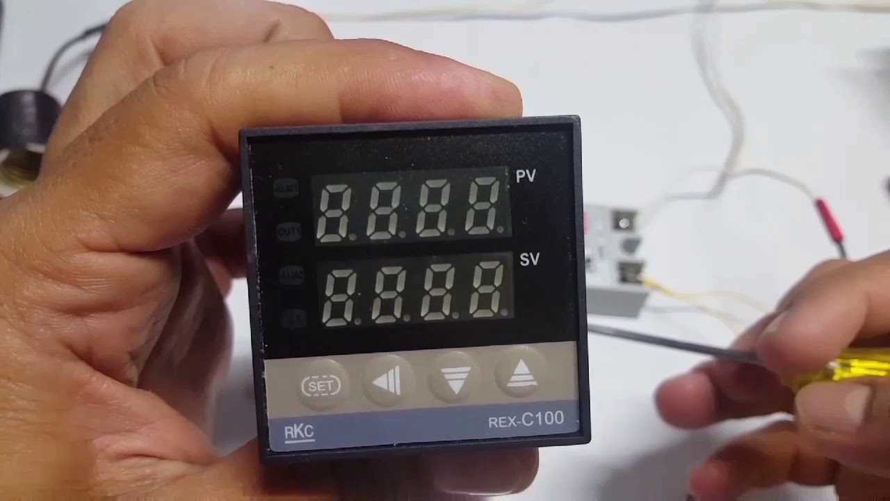 controlador de temperatura rex c100 manual