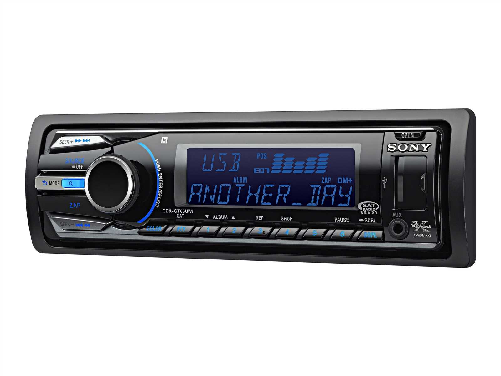sony xplod 52wx4 manual