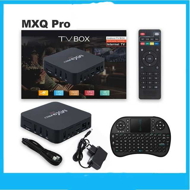 manual mxq pro 4k