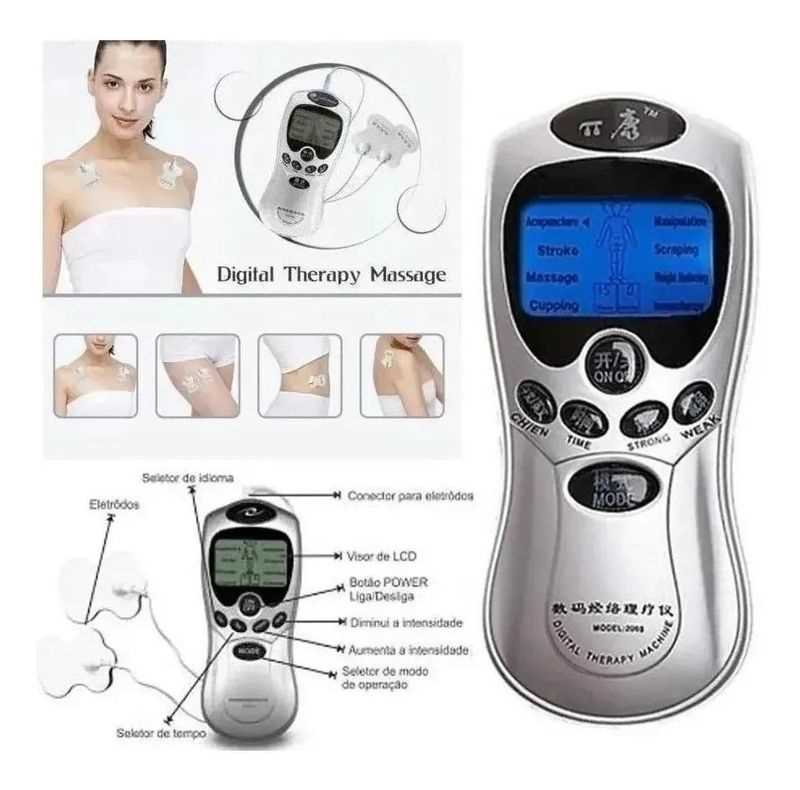 manual do aparelho digital therapy machine