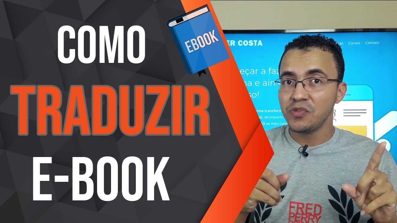 como traduzir um manual em ingles para