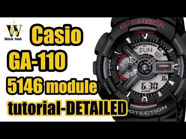 g shock 5146 manual