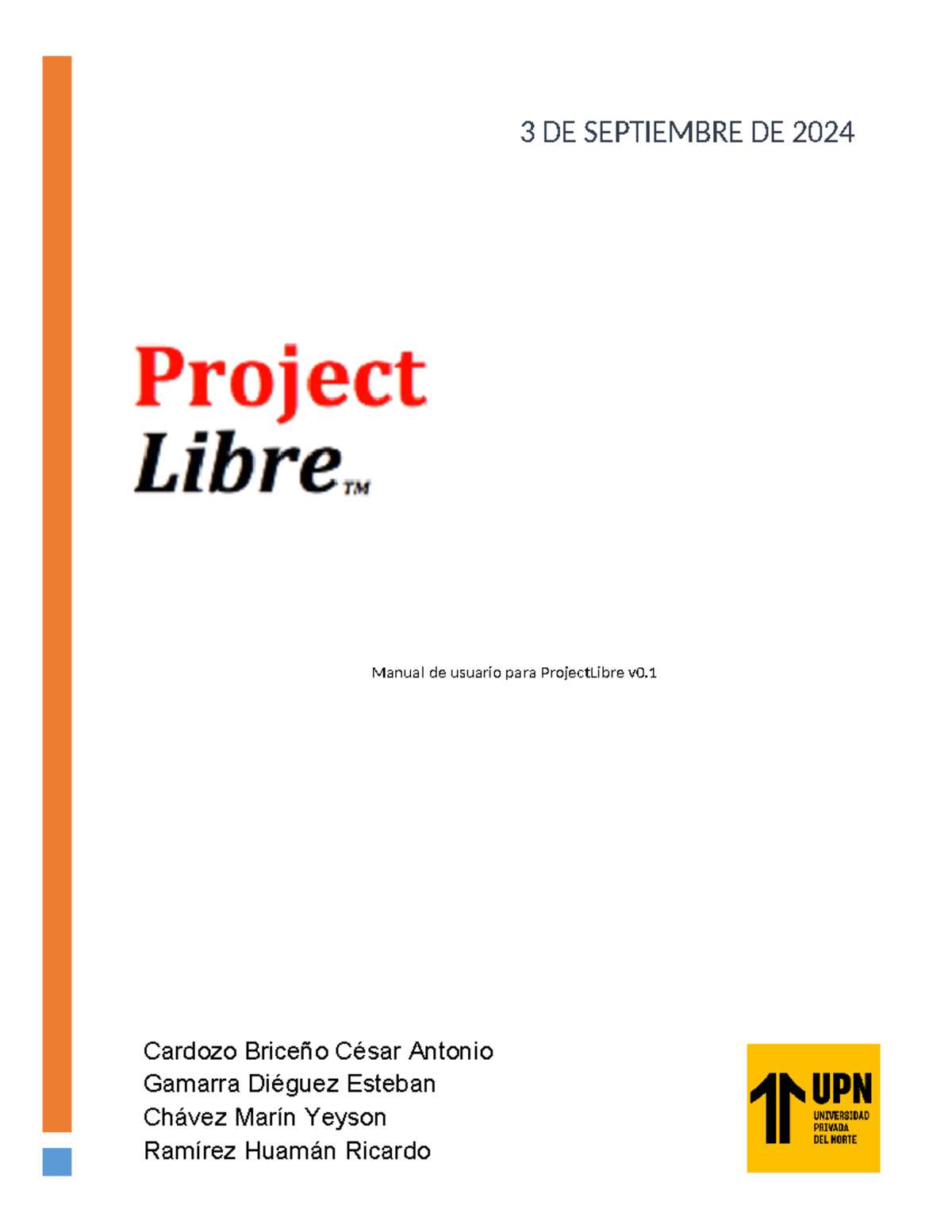 projectlibre manual