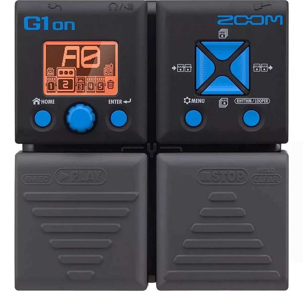 manual da pedaleira zoom g1xon