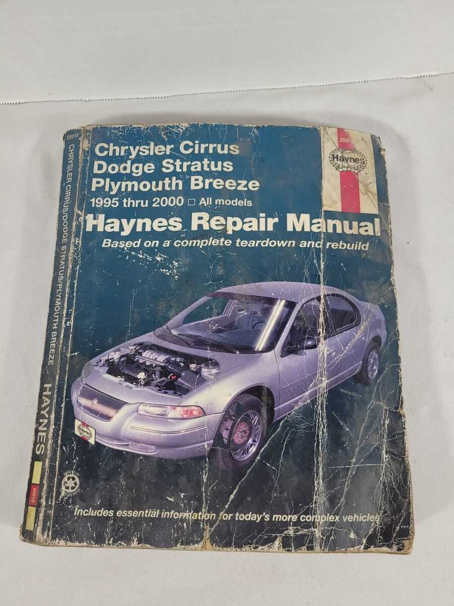 manual tecnico chrysler stratus