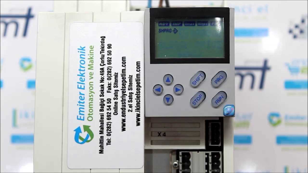 manual inversor lenze 9300