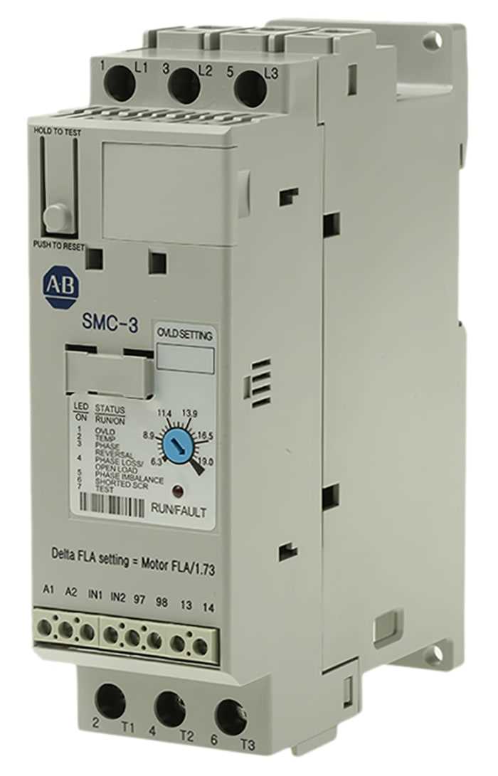 manual soft starter allen bradley smc 3