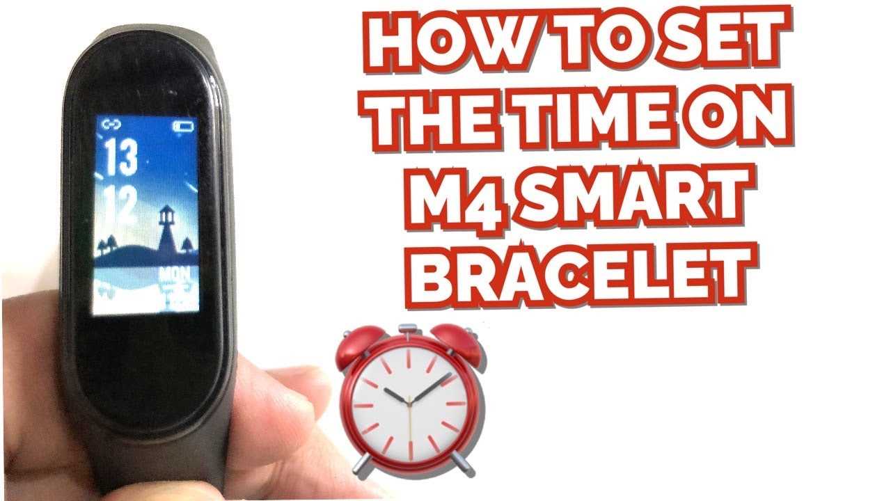 smart bracelet m4 manual