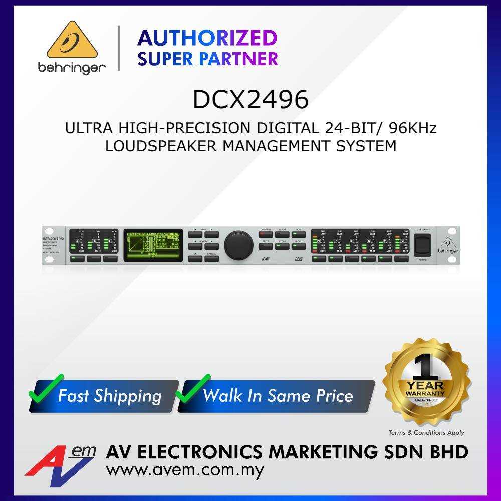 ultradrive pro dcx2496 manual
