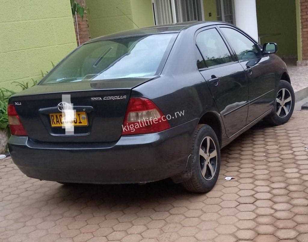 manual corolla 2001