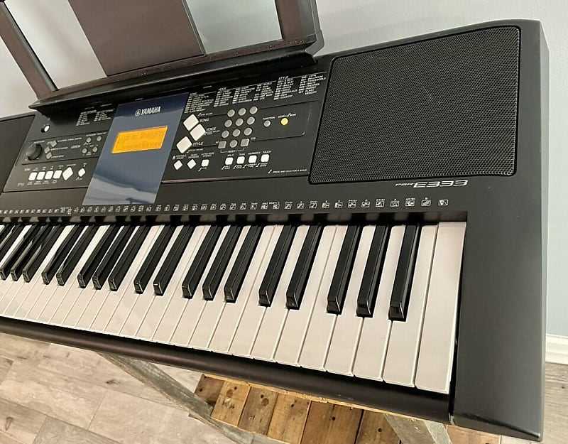 manual teclado yamaha psr e333