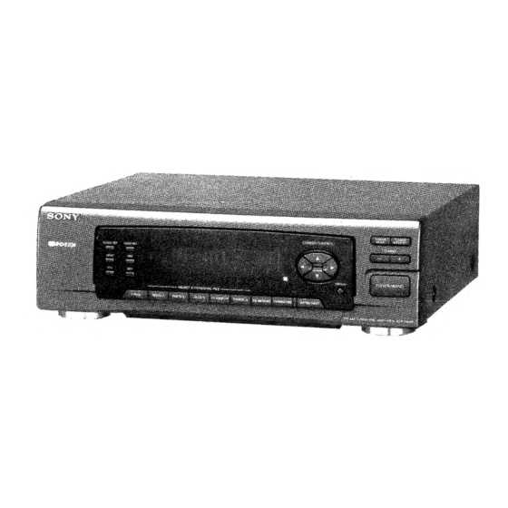 sony str k1600 manual