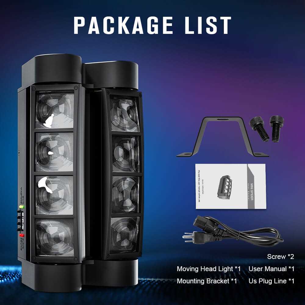 manual mini moving head led