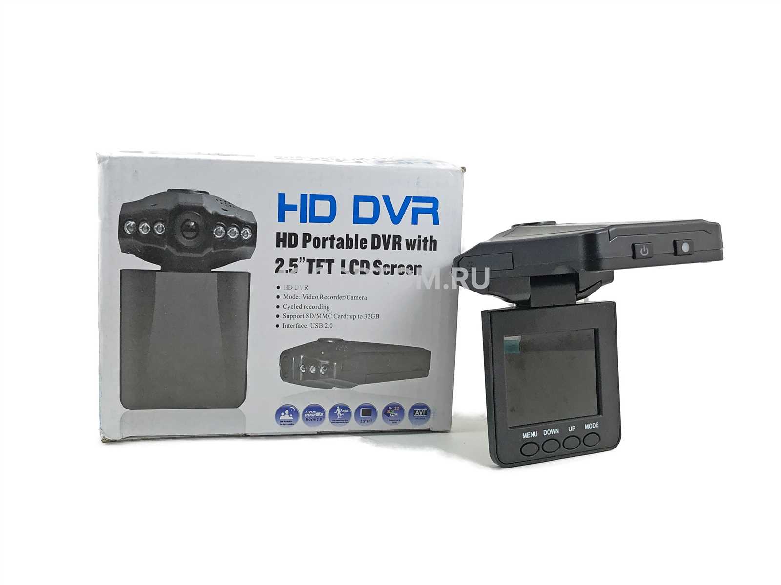 hd portable dvr with 2.5 tft lcd screen manual