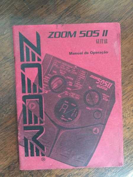 manual pedaleira zoom 505 guitar portugues pdf gratis