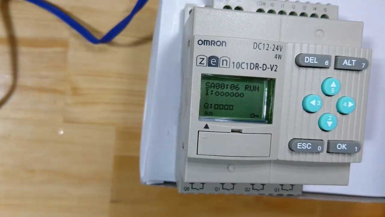 omron zen 10c1dr d v2 manual