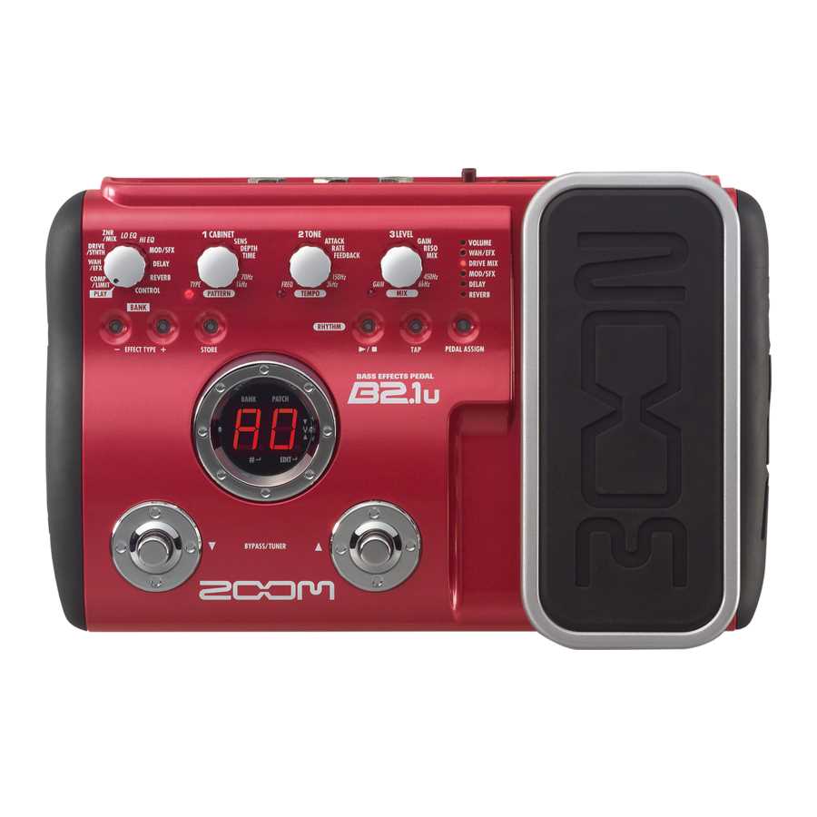 manual pedaleira zoom 505 guitar portugues pdf gratis