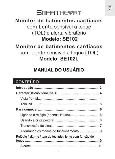 manual relogio oregon hr102