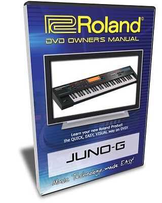 manual roland juno g