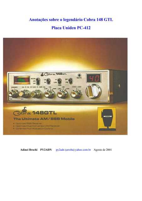 manual do cobra 148 gtl