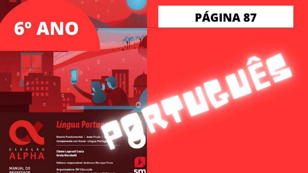 livro de portugues 6 ano geracao alpha manual do professor