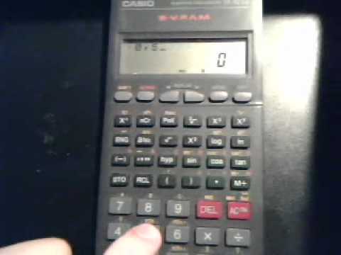 manual calculadora casio fx 82tl
