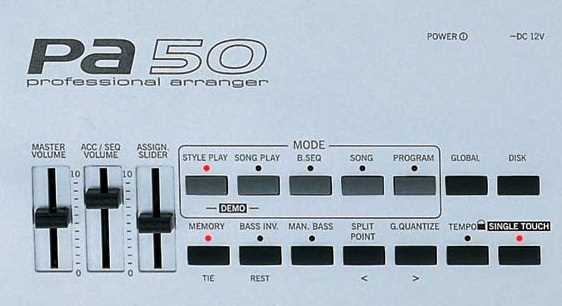 manual do teclado korg pa 50