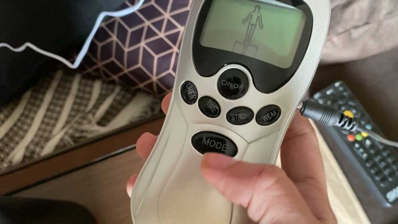 manual em portugues do aparelho digital de terapia
