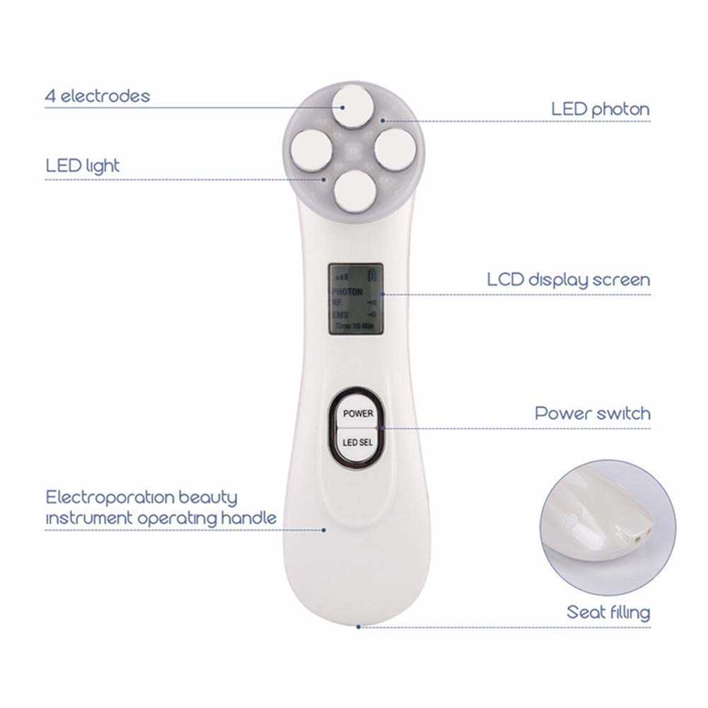 manual em portugues do rf & ems beauty instrument