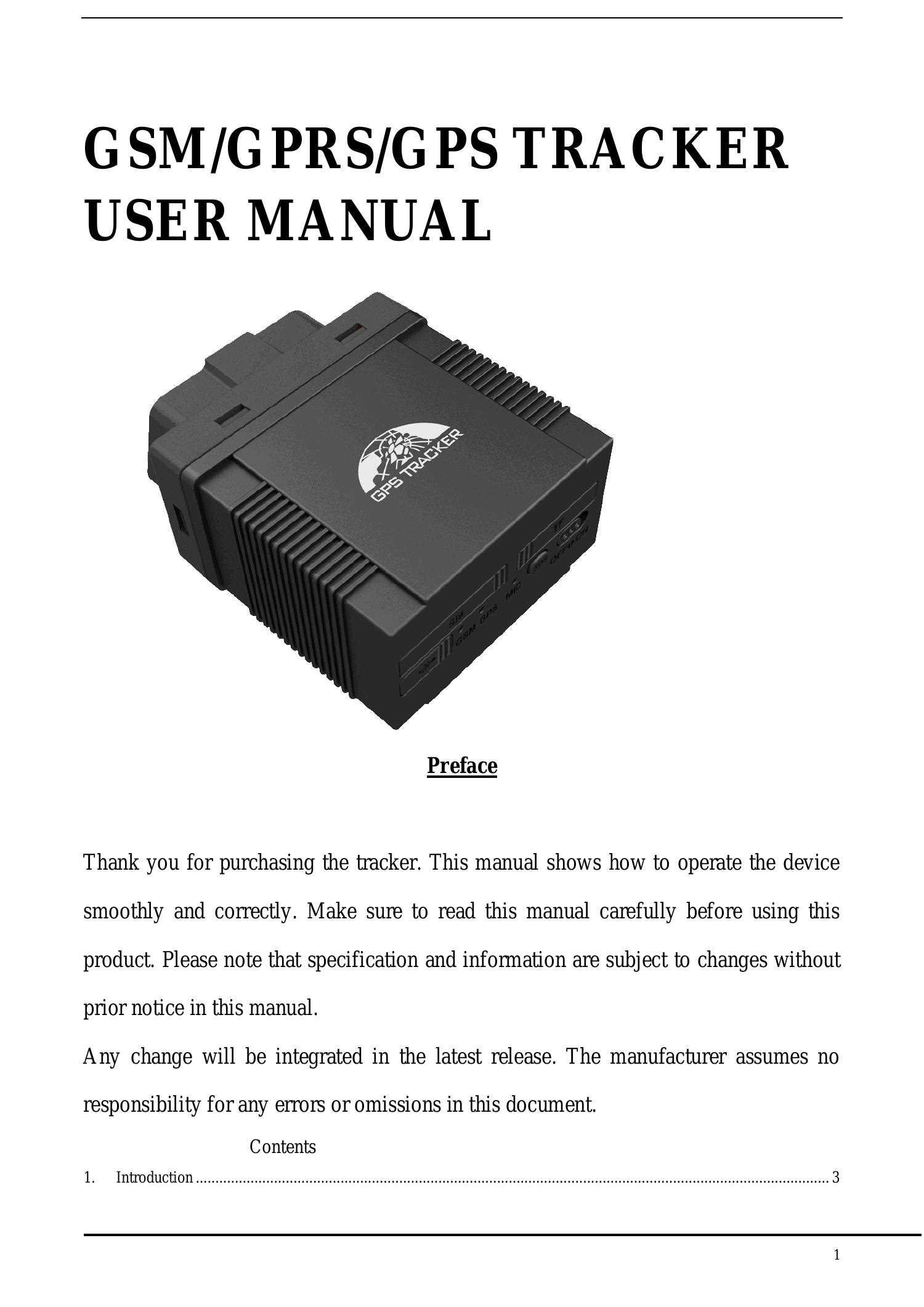 manual gps tracker