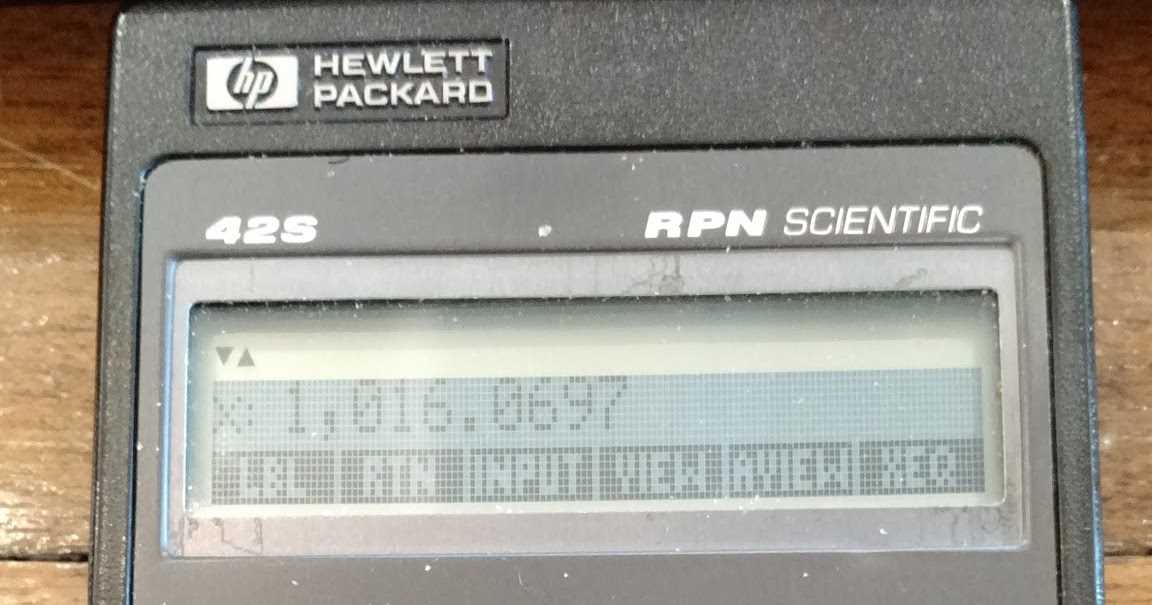 manual hp 42s