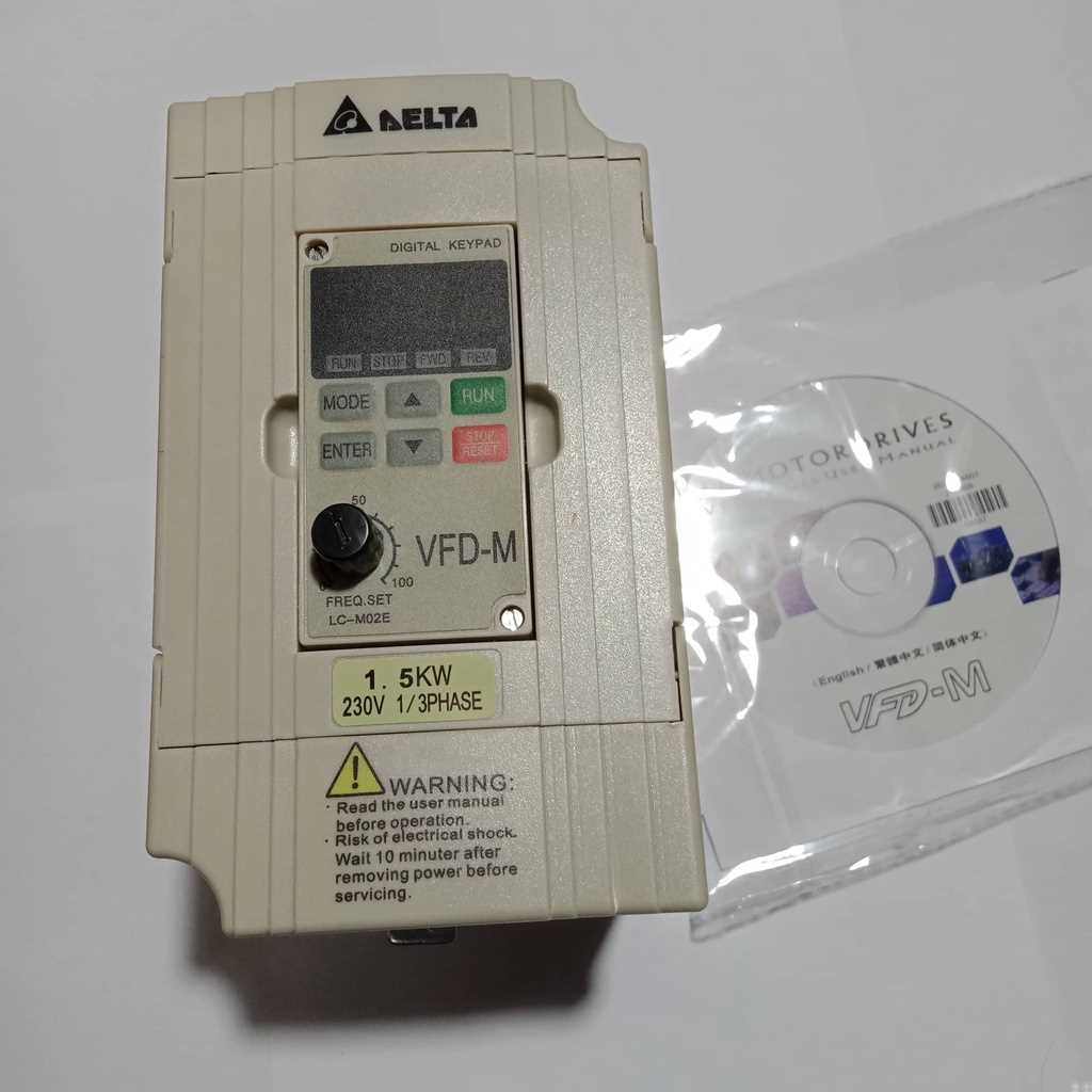 manual inversor delta vfd series