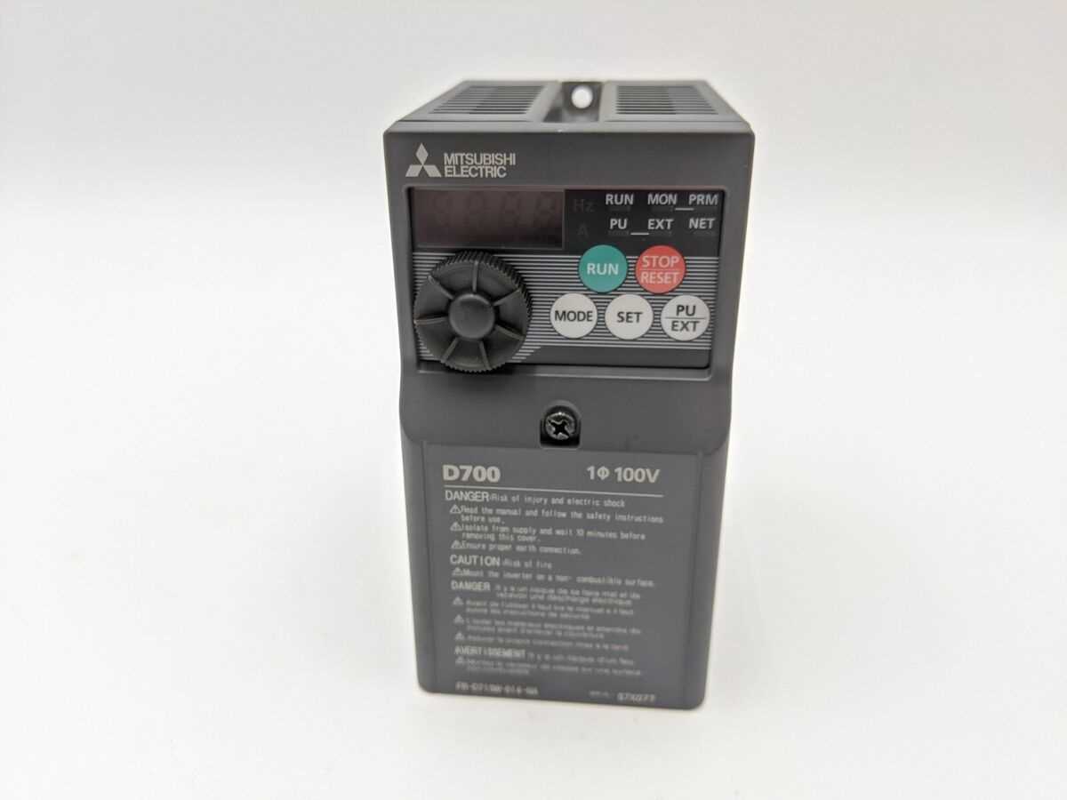 manual inversor mitsubishi d700