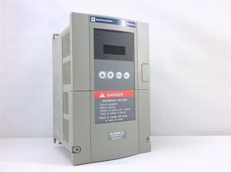 manual inversor telemecanique altivar 18