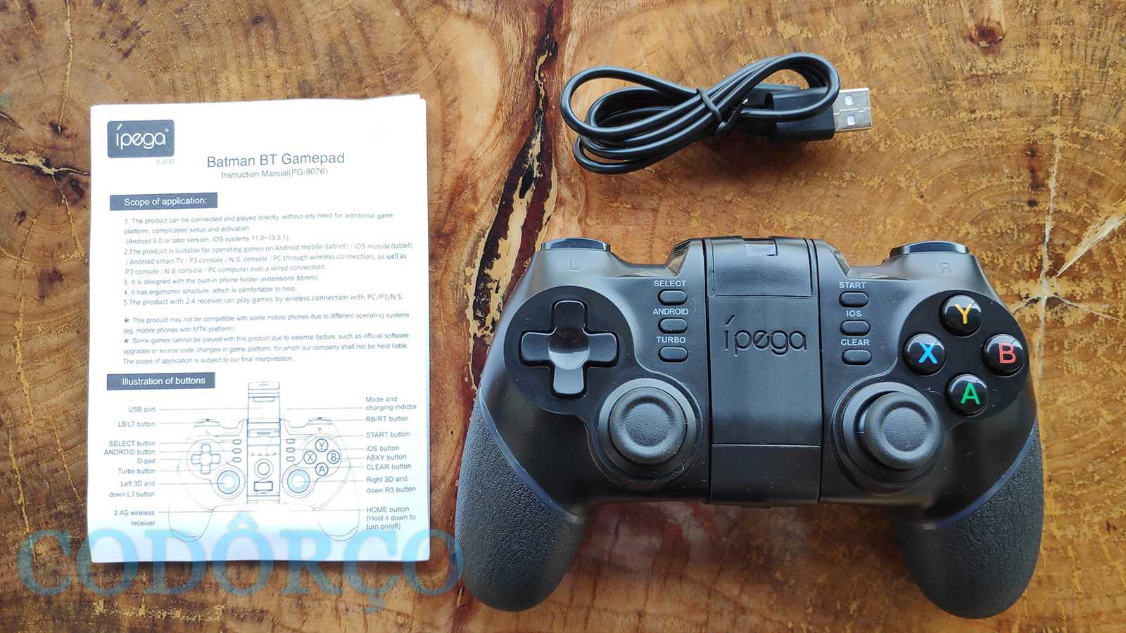 manual ipega 9076