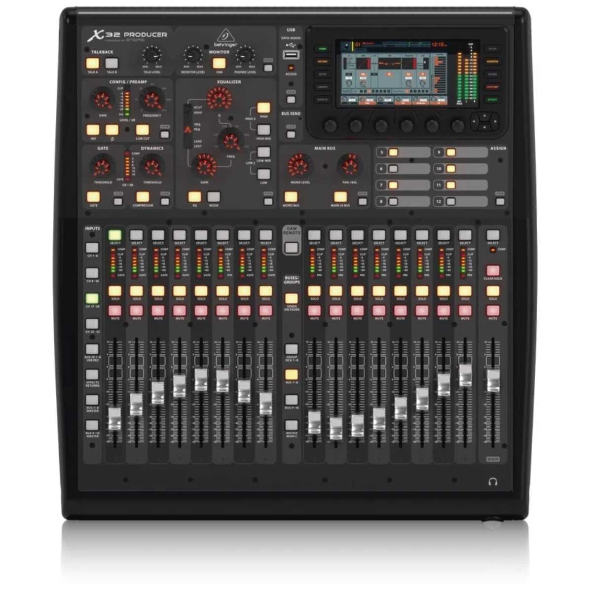 manual mesa de som behringer x32  