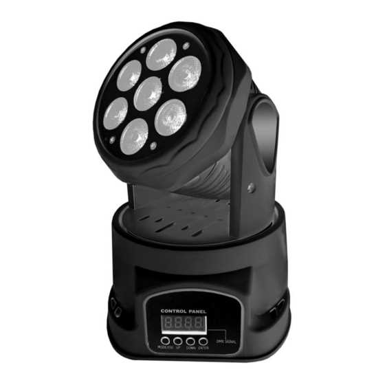 manual mini moving head led