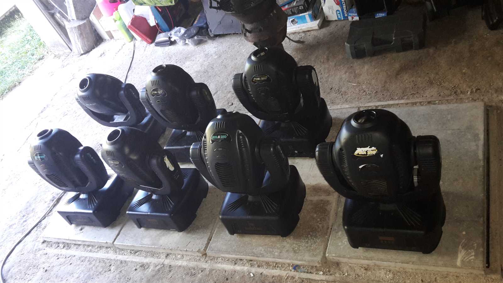 manual moving head solo 250