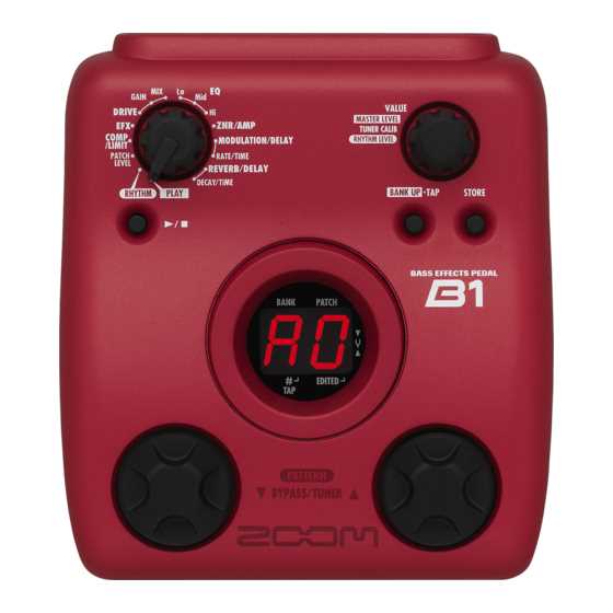 manual pedaleira zoom 505 guitar portugues pdf gratis