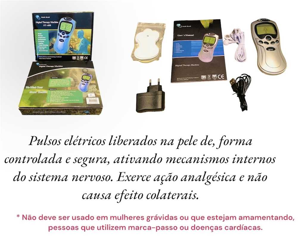 manual portugues digital therapy machine