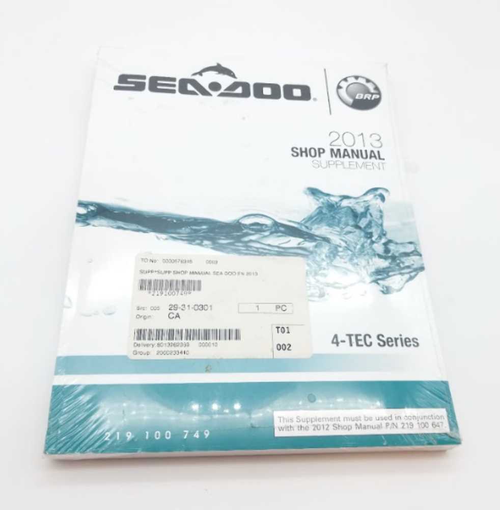 manual sea doo