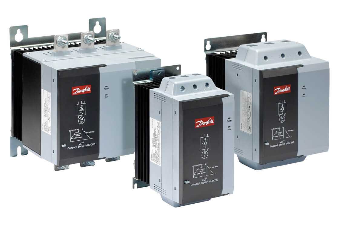 manual soft starter danfoss mcd 202